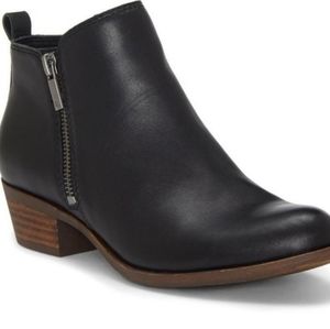 Black Lucky Brand ankle boots